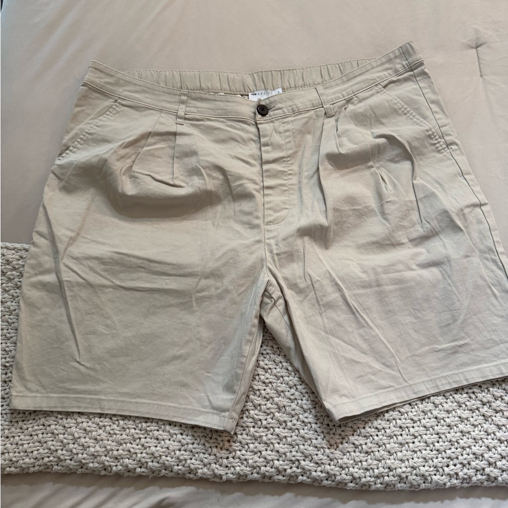 Men's Tan Shorts- ASOS